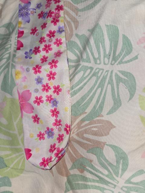 ★新品薄クリーム色×桜柄リコーダー入れ巾着袋 < キッズ/ベビー  ★新品薄クリーム色×桜柄リコーダー入れ巾着袋 < キッズ/ベビーの