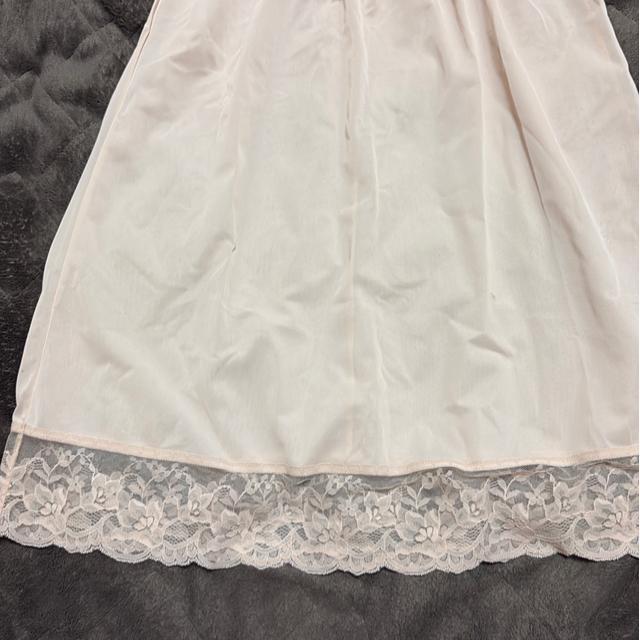 タンス整理品 衣類 おまとめOK ホームクリーニング済み スリップ ベージュ Mサイズくらい < 女性ファッション  タンス整理品 衣類 おまとめOK ホームクリーニング済み スリップ ベージュ Mサイズくらい < 女性ファッションの