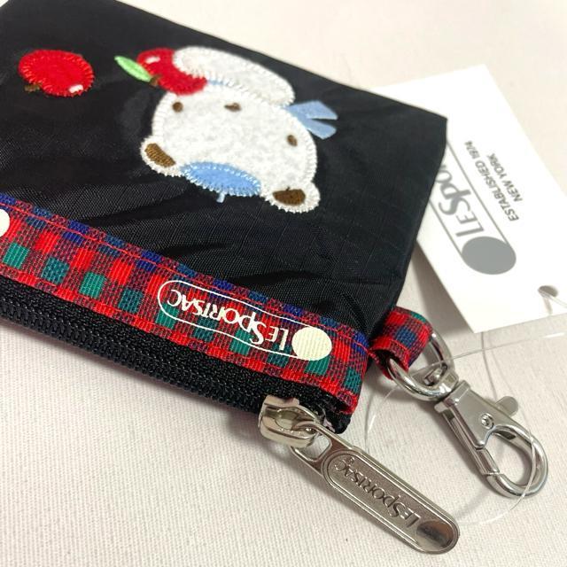 ★新品★LeSportsac レスポートサック ファミリア 黒色 ブラック 小銭入れ コインケース キーコインポーチ 送料無料 < 女性ファッション  ★新品★LeSportsac レスポートサック ファミリア 黒色 ブラック 小銭入れ コインケース キーコインポーチ 送料無料 < 女性ファッションの