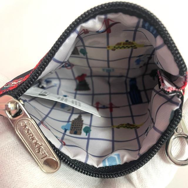★新品★LeSportsac レスポートサック ファミリア 黒色 ブラック 小銭入れ コインケース キーコインポーチ 送料無料 < 女性ファッション  ★新品★LeSportsac レスポートサック ファミリア 黒色 ブラック 小銭入れ コインケース キーコインポーチ 送料無料 < 女性ファッションの