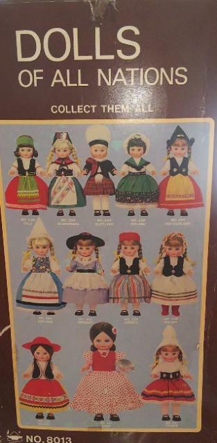 DOLLS OF ALL NATIONSߑLVRl`X[vACh[re[WgTCY32cmAeB[N   