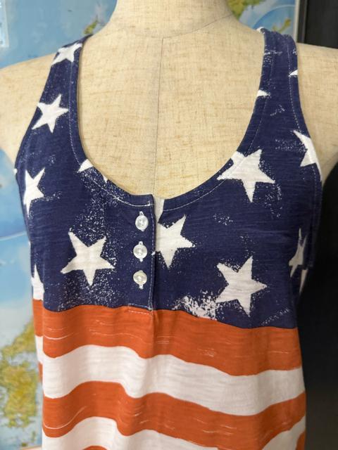 オールドネイビー アメリカ国旗デザイン タンクトップ < ブランド オールドネイビー アメリカ国旗デザイン タンクトップ < ブランドの