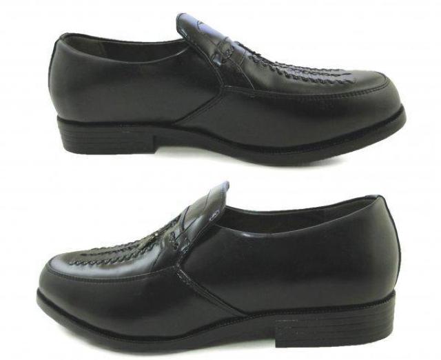 1円~C001新品LASSU&FRISSシャーリング/タッセルスリッポン25a3E黒♂ < 男性ファッション  1円~C001新品LASSU&FRISSシャーリング/タッセルスリッポン25a3E黒♂ < 男性ファッションの