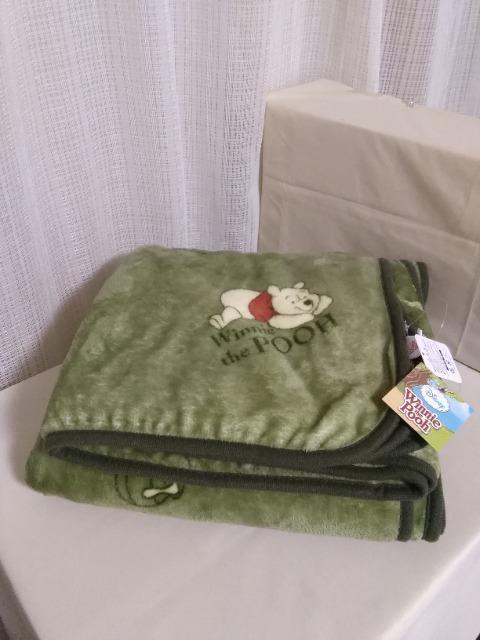 くまのプーさん毛布 ダークグリーン < アニメ/コミック/キャラクター くまのプーさん毛布 ダークグリーン < アニメ/コミック/キャラクターの