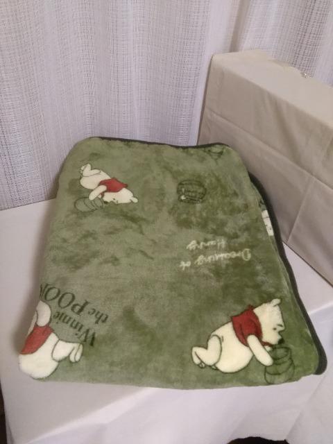 くまのプーさん毛布 ダークグリーン < アニメ/コミック/キャラクター くまのプーさん毛布 ダークグリーン < アニメ/コミック/キャラクターの