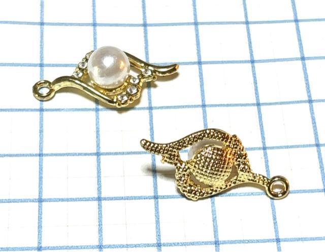 5055 ジルコニアとパール(合成樹脂)付きチャーム 5個 金属パーツ アクセサリーチャーム ハンドメイド材料 < ペット/手芸/園芸 5055 ジルコニアとパール(合成樹脂)付きチャーム 5個 金属パーツ アクセサリーチャーム ハンドメイド材料 < ペット/手芸/園芸の