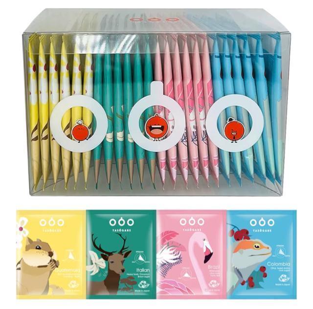 TASOGARE ���[���h���[�X�g �h���b�v�R�[�q�[ 4��Z�b�g ������悤�ɖ��키���E�̃R�[�q�[ 8g�~24�܁{�M�t�g1�ܓ�  �� �O����/�h�����N�� 