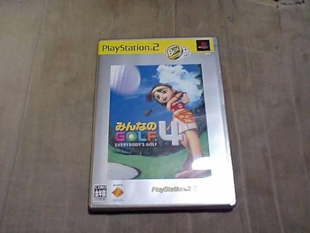 �yPS2�z�݂�Ȃ̃S���t4  �� �Q�[���{��/�\�t�g�� 