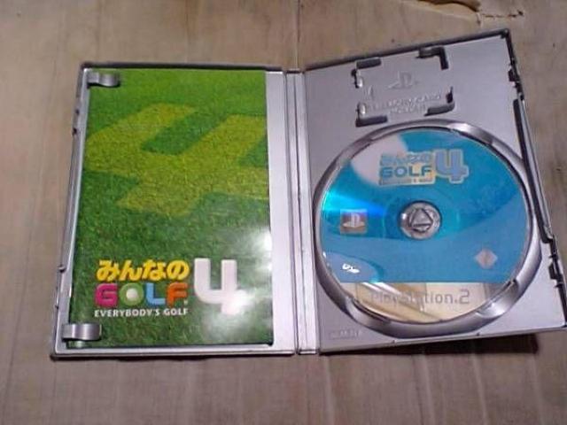 �yPS2�z�݂�Ȃ̃S���t4 �� �Q�[���{��/�\�t�g�� 