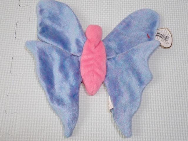 ty 蝶 チョウチョ Flitter ぬいぐるみ 22cm タグ付 管理番号52 < おもちゃ ty 蝶 チョウチョ Flitter ぬいぐるみ 22cm タグ付 管理番号52 < おもちゃの