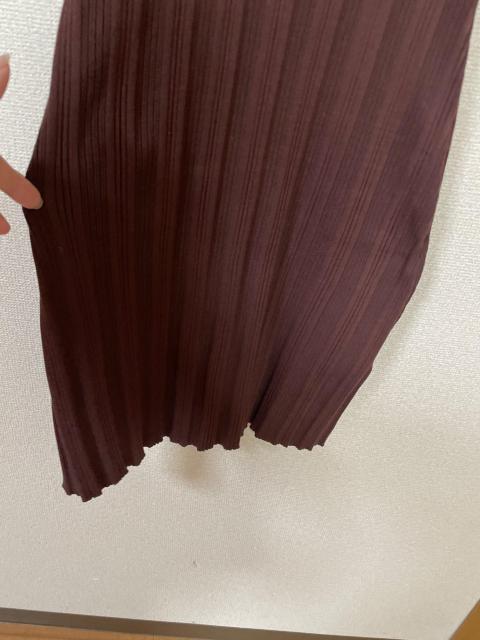 茶色 リブニットロングスカート レーヨン混 タイト シンプル < 女性ファッション 茶色 リブニットロングスカート レーヨン混 タイト シンプル < 女性ファッションの