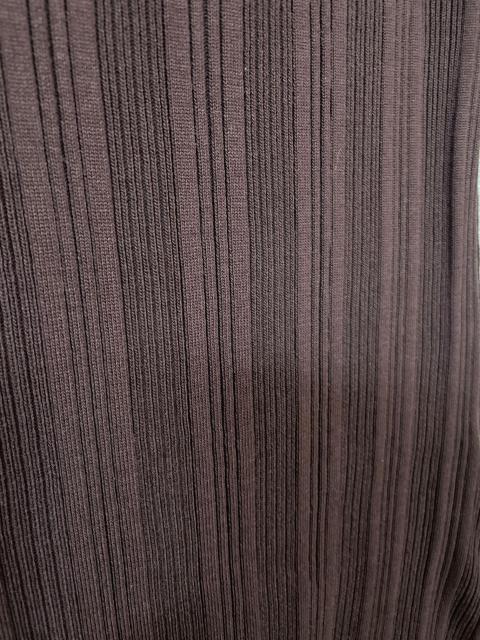 茶色 リブニットロングスカート レーヨン混 タイト シンプル < 女性ファッション 茶色 リブニットロングスカート レーヨン混 タイト シンプル < 女性ファッションの