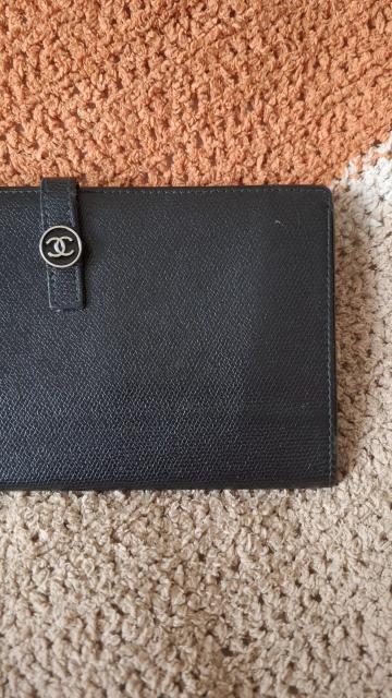 CHANEL ���K�i �����z �V���l�� �R�R�{�^�� �J�[�t ���U�[ ��܂� �u���b�N ���f�B�[�X �����Y �� �u�����h�� 