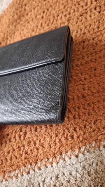 CHANEL ���K�i �����z �V���l�� �R�R�{�^�� �J�[�t ���U�[ ��܂� �u���b�N ���f�B�[�X �����Y �� �u�����h�� 