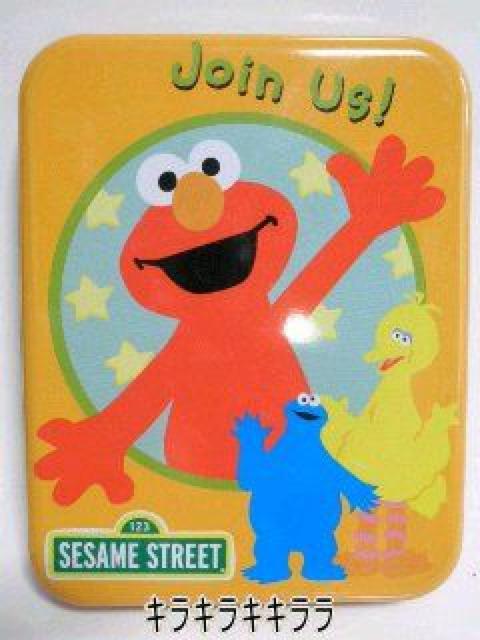 ●セサミストリート<ミスタードーナツ>★小物入れ等…缶ケース < インテリア/ライフ  ●セサミストリート<ミスタードーナツ>★小物入れ等…缶ケース < インテリア/ライフの