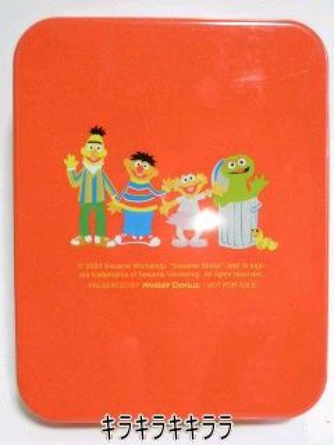 ●セサミストリート<ミスタードーナツ>★小物入れ等…缶ケース < インテリア/ライフ  ●セサミストリート<ミスタードーナツ>★小物入れ等…缶ケース < インテリア/ライフの