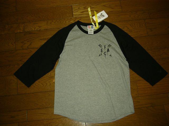 新品SYNC.シンクラグランカットソー7分丈ロンTMOriginalFake < 男性ファッション  新品SYNC.シンクラグランカットソー7分丈ロンTMOriginalFake  < 男性ファッションの