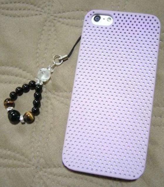 龍彫水晶xタイガーアイxオニキスストラップ 天然石 < 家電/AV 龍彫水晶xタイガーアイxオニキスストラップ 天然石 < 家電/AVの