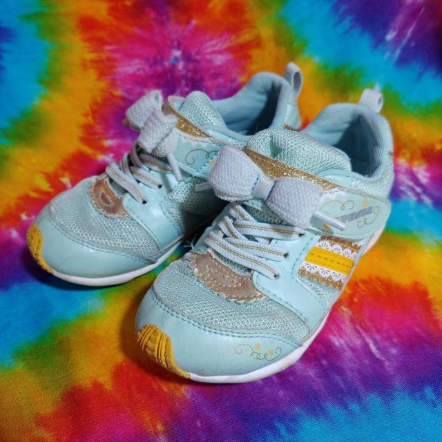 リボンが可愛いッ(///ω///)MoonStar□スニーカーシューズ17cm□ < キッズ/ベビー  リボンが可愛いッ(///ω///)MoonStar□スニーカーシューズ17cm□  < キッズ/ベビーの