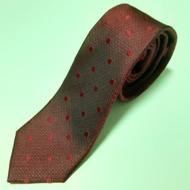 美品 BRICK HOUSE ネクタイ 赤 ドット < 男性ファッション  美品 BRICK HOUSE ネクタイ 赤 ドット  < 男性ファッションの