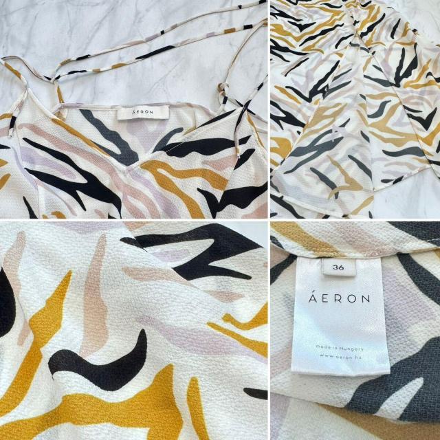 AERON プリント キャミソールワンピース#36 < 女性ファッション  AERON プリント キャミソールワンピース#36 < 女性ファッションの
