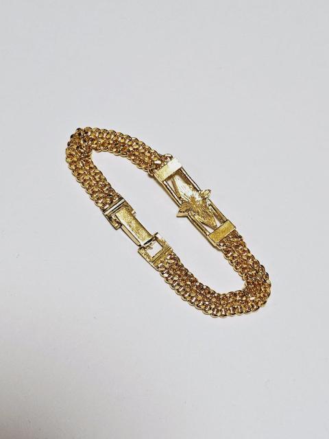 (200) ダイヤ型ラインストーン GOLD喜平チェーン ブレスレット < 女性アクセサリー/時計 (200) ダイヤ型ラインストーン GOLD喜平チェーン ブレスレット < 女性アクセサリー/時計の