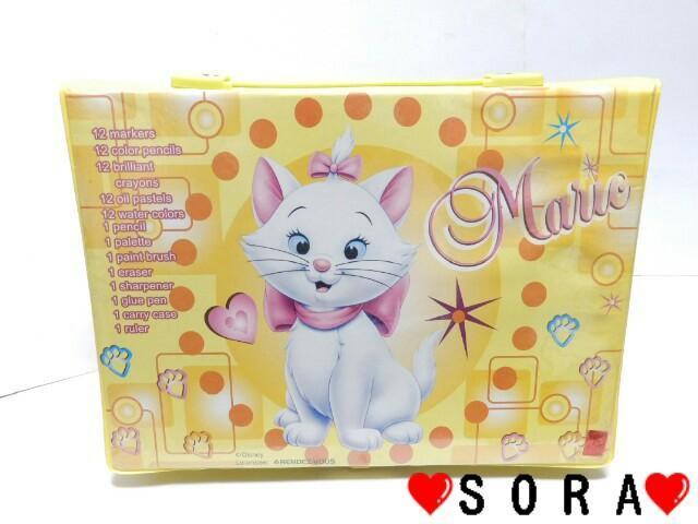 ディズニー【マリー】バッグ型♪68種類 文房具 ステーショナリー お絵かきセット < アニメ/コミック/キャラクター ディズニー【マリー】バッグ型♪68種類 文房具 ステーショナリー お絵かきセット < アニメ/コミック/キャラクターの