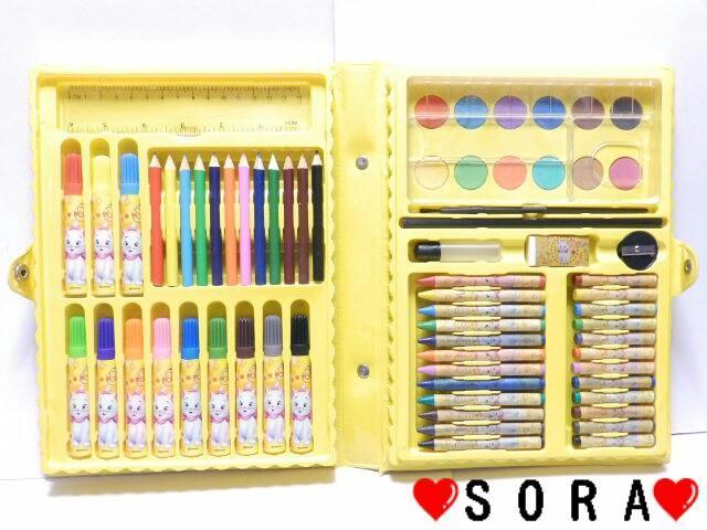 ディズニー【マリー】バッグ型♪68種類 文房具 ステーショナリー お絵かきセット < アニメ/コミック/キャラクター ディズニー【マリー】バッグ型♪68種類 文房具 ステーショナリー お絵かきセット < アニメ/コミック/キャラクターの