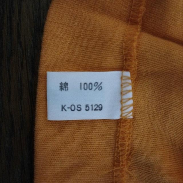 Мサイズ 新品 半袖Tシャツ オレンジ < 男性ファッション  Мサイズ 新品 半袖Tシャツ オレンジ < 男性ファッションの