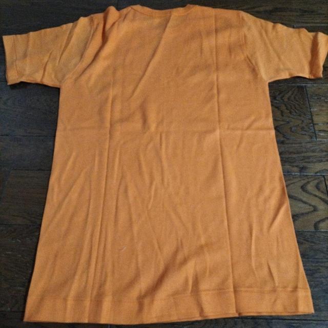 Мサイズ 新品 半袖Tシャツ オレンジ < 男性ファッション  Мサイズ 新品 半袖Tシャツ オレンジ < 男性ファッションの