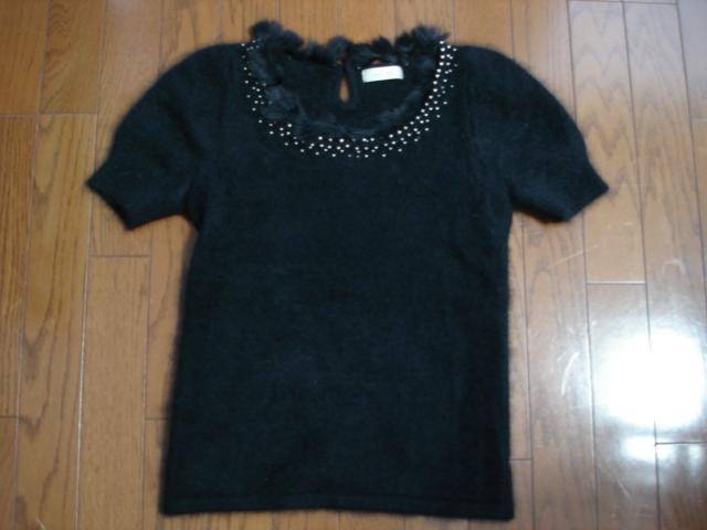 ★anysis エニィシィス ファー&パール付きアンゴラニット★クローゼット整理価格! < ブランド  ★anysis エニィシィス ファー&パール付きアンゴラニット★クローゼット整理価格!  < ブランドの
