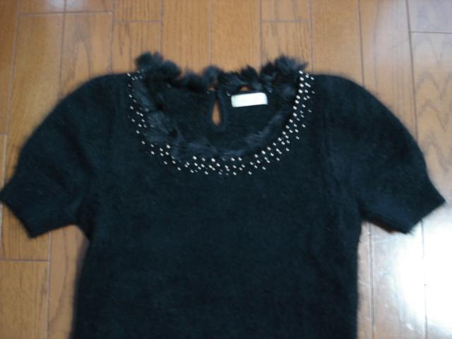 ★anysis エニィシィス ファー&パール付きアンゴラニット★クローゼット整理価格! < ブランド  ★anysis エニィシィス ファー&パール付きアンゴラニット★クローゼット整理価格! < ブランドの