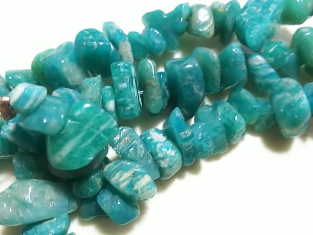 お得意さま感謝Day★天然石★ロシアンアマゾナイト さざれ 1連 < 女性アクセサリー/時計 お得意さま感謝Day★天然石★ロシアンアマゾナイト さざれ 1連 < 女性アクセサリー/時計の