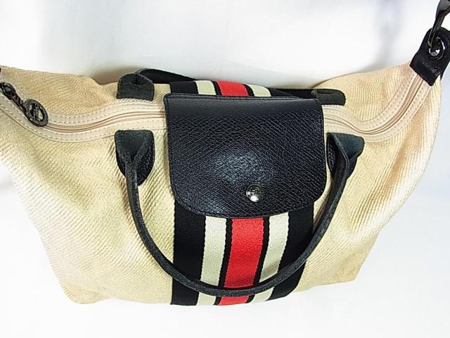 500�~�X�^�y���K�zLONGCHAMP �����V���� �L�����o�X�~���U�[ 2WAY �n���h���V�����_�[�o�b�O �� �u�����h�� 