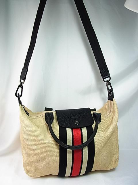 500�~�X�^�y���K�zLONGCHAMP �����V���� �L�����o�X�~���U�[ 2WAY �n���h���V�����_�[�o�b�O �� �u�����h�� 