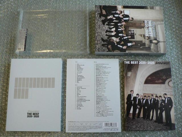 SnowMan�^�x�X�g�A���o���wTHE BEST 2020-2025�x�����B�y2CD�{�u���[���C�i202���j�z�X�m�[�}�� �� CD/DVD/�r�f�I�� 