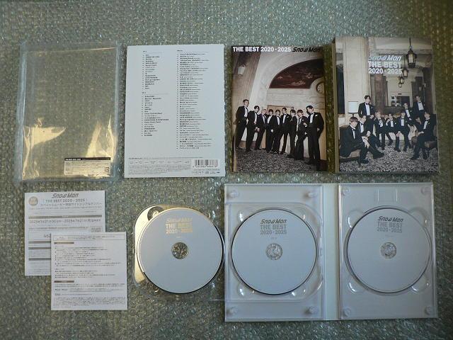 SnowMan�^�x�X�g�A���o���wTHE BEST 2020-2025�x�����B�y2CD�{�u���[���C�i202���j�z�X�m�[�}�� �� CD/DVD/�r�f�I�� 
