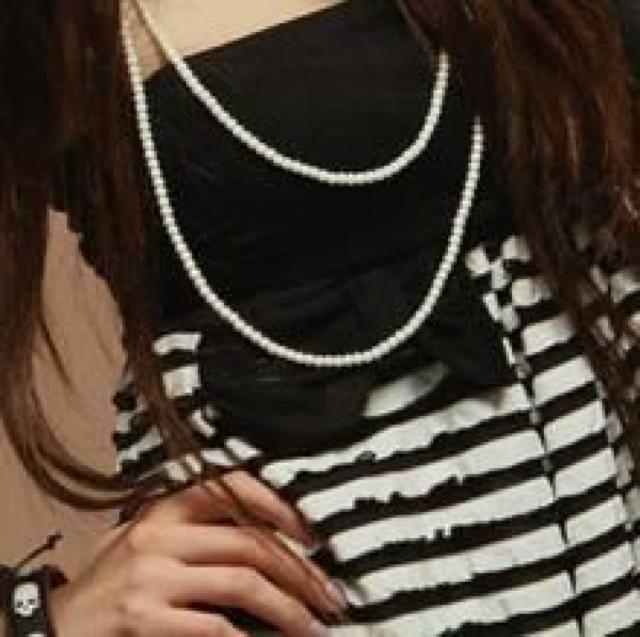 大人気♪キュートSexyガーリー リボン ボーダー柄 ベアワンピ < 女性ファッション  大人気♪キュートSexyガーリー リボン ボーダー柄 ベアワンピ < 女性ファッションの