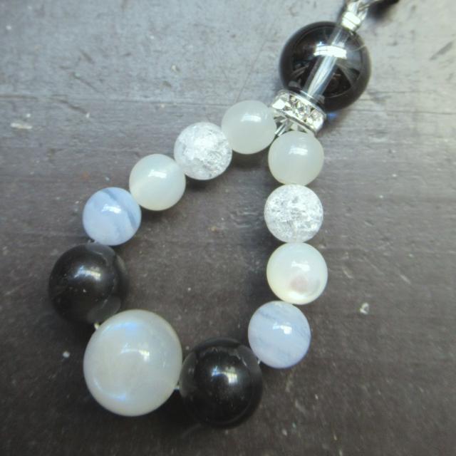 レインボームーンストーンxオブシディアンxプラチナオーラ < 家電/AV レインボームーンストーンxオブシディアンxプラチナオーラ < 家電/AVの