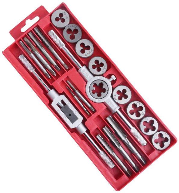 タップダイスセット 20PCS ネジ穴 ネジ山 修正 < ペット/手芸/園芸  タップダイスセット 20PCS ネジ穴 ネジ山 修正  < ペット/手芸/園芸の