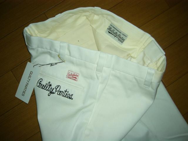 新品 WACKO MARIA ワコマリア 7分丈TCパンツ S 白チノ < ブランド 新品 WACKO MARIA ワコマリア 7分丈TCパンツ S 白チノ < ブランドの