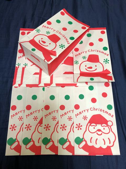 ★クリスマス マチ付き袋 サンタと雪だるま 10枚 < インテリア/ライフ  ★クリスマス マチ付き袋 サンタと雪だるま 10枚  < インテリア/ライフの