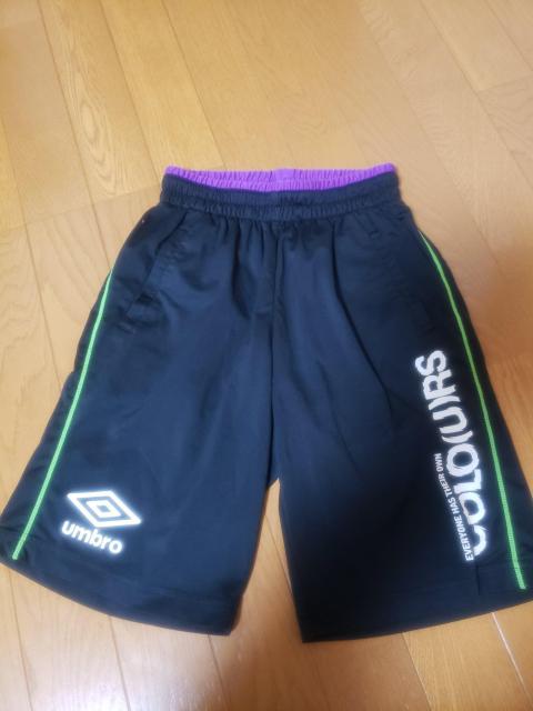 ☆新品同様☆umbroアンブロ☆半袖ズボン☆140 < キッズ/ベビー  ☆新品同様☆umbroアンブロ☆半袖ズボン☆140  < キッズ/ベビーの