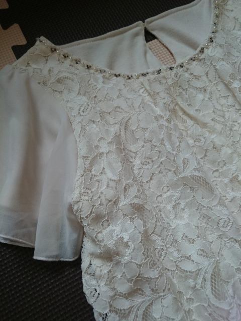 Flor by Rew de Rew☆重ねレースデザイントップス★総レース×ふんわりシフォン☆ < 女性ファッション  Flor by Rew de Rew☆重ねレースデザイントップス★総レース×ふんわりシフォン☆ < 女性ファッションの