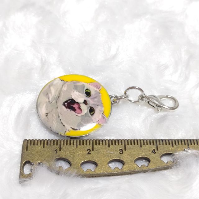 ハンドメイド☆ファスナーチャーム☆白猫ちゃん < 女性ファッション  ハンドメイド☆ファスナーチャーム☆白猫ちゃん < 女性ファッションの