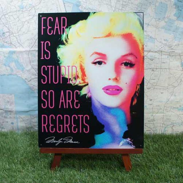 新品【ブリキ看板】Marilyn Monroe/マリリン・モンロー Fear < ホビー  新品【ブリキ看板】Marilyn Monroe/マリリン・モンロー Fear  < ホビーの