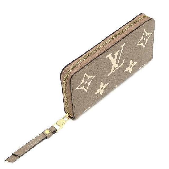 ◆ 本物 美品 ◆ LV ルイヴィトン モノグラム アンプラント バイカラー ジッピーウォレット 長財布 ベージュ系 M69794 < ブランド  ◆ 本物 美品 ◆ LV ルイヴィトン モノグラム アンプラント バイカラー ジッピーウォレット 長財布 ベージュ系 M69794 < ブランドの