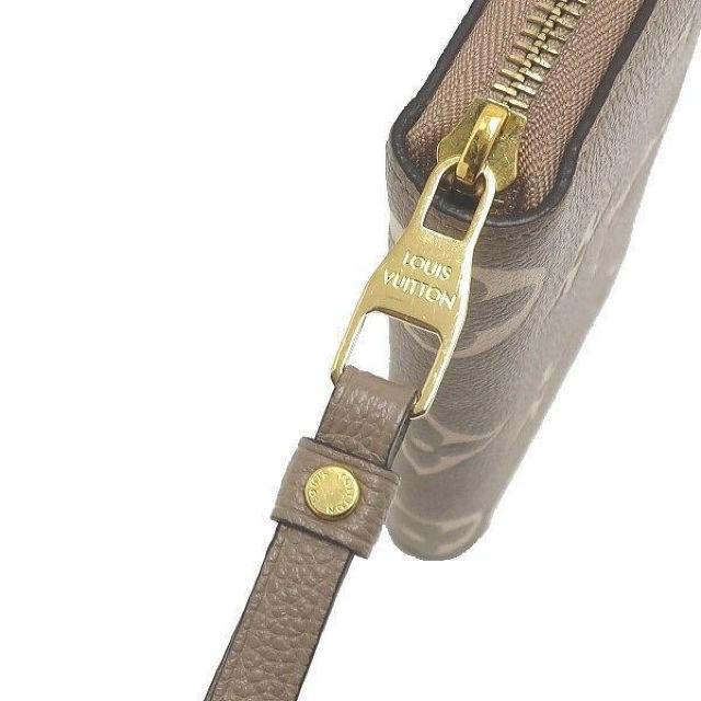 ◆ 本物 美品 ◆ LV ルイヴィトン モノグラム アンプラント バイカラー ジッピーウォレット 長財布 ベージュ系 M69794 < ブランド  ◆ 本物 美品 ◆ LV ルイヴィトン モノグラム アンプラント バイカラー ジッピーウォレット 長財布 ベージュ系 M69794 < ブランドの