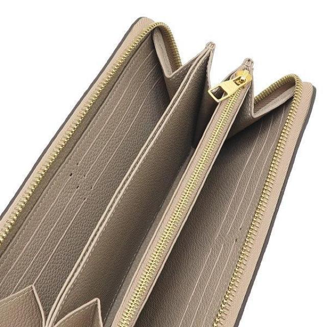 ◆ 本物 美品 ◆ LV ルイヴィトン モノグラム アンプラント バイカラー ジッピーウォレット 長財布 ベージュ系 M69794 < ブランド  ◆ 本物 美品 ◆ LV ルイヴィトン モノグラム アンプラント バイカラー ジッピーウォレット 長財布 ベージュ系 M69794 < ブランドの
