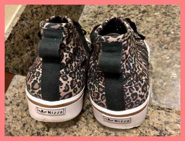 アディダス☆美品レア☆ニッツァレオパードヒョウ柄厚底ハイカットスニーカー24.5 < ブランド アディダス☆美品レア☆ニッツァレオパードヒョウ柄厚底ハイカットスニーカー24.5 < ブランドの